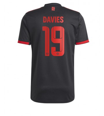 Bayern Munich Alphonso Davies #19 Tredjedrakt 2022-23 Kortermet
